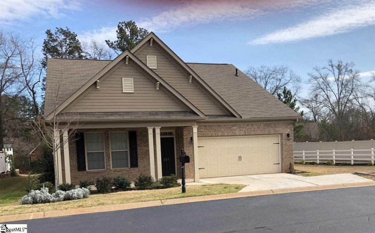 121 Golden Eagle Lane sold home in Arbors At Cobbs Glen, Anderson, SC