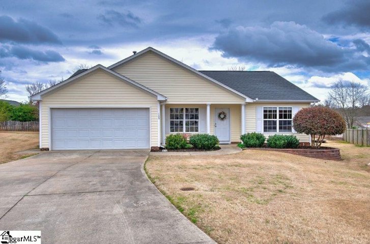 109 Tarpon Court sold home in Garrett Springs, Fountain Inn, SC