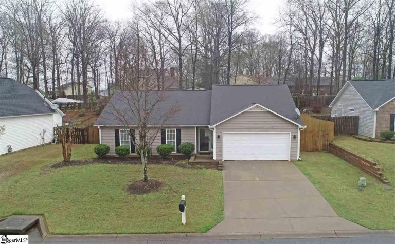 311 Cardinal Woods Way sold home in Cardinal Woods, Easley, SC