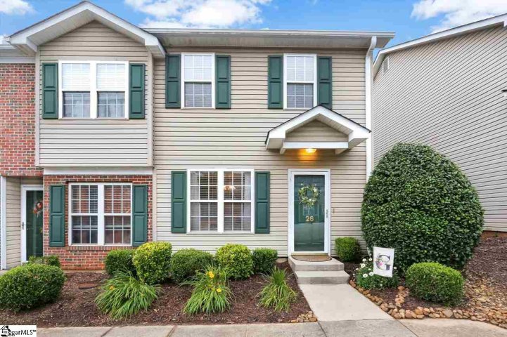 419 E Butler Road Unit 26 sold home in Commons At Butler, Mauldin, SC