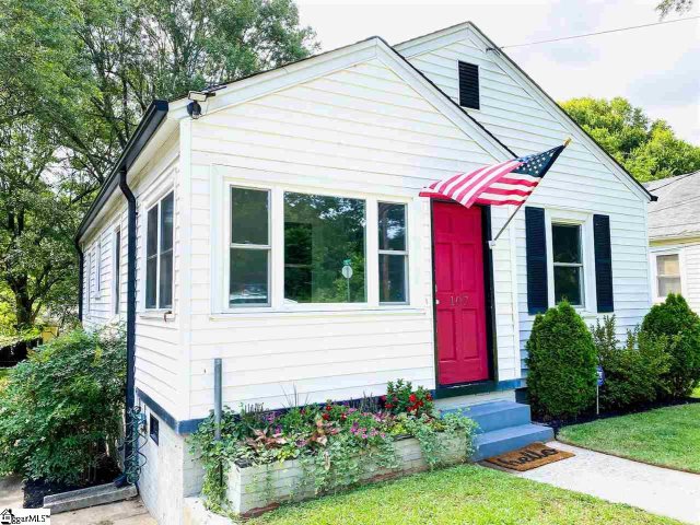 107 Dixie Avenue sold home in Overbrook Historic, Greenville, SC
