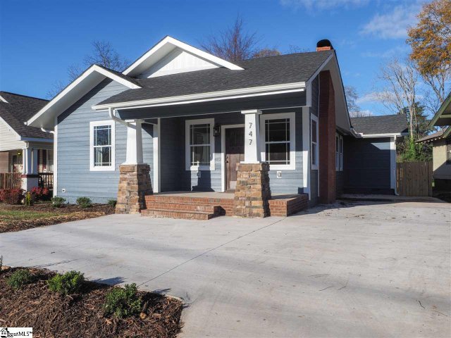 747 Howard Street sold home in Spartan Heights, Spartanburg, SC