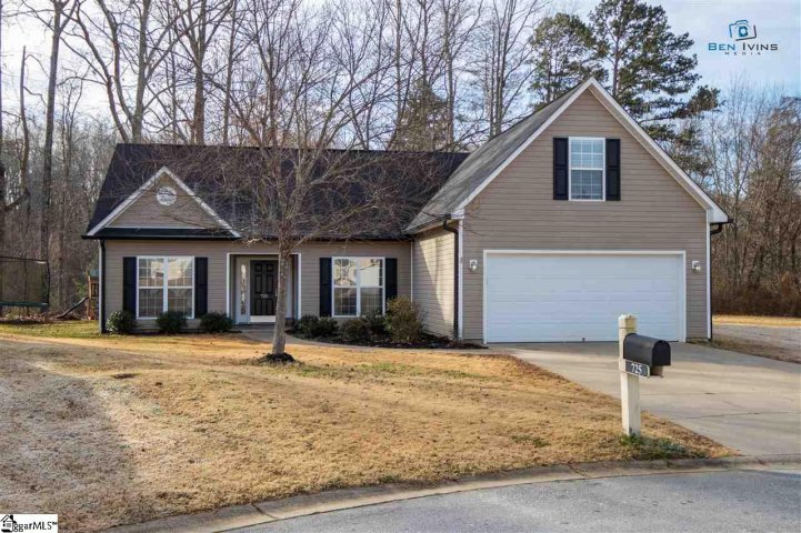 725 Cardinal Woods Way sold home in Cardinal Woods, Easley, SC