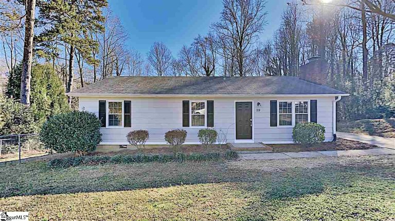 39 Pine Ridge Drive sold home in Fresh Meadow Farms, Greenville, SC