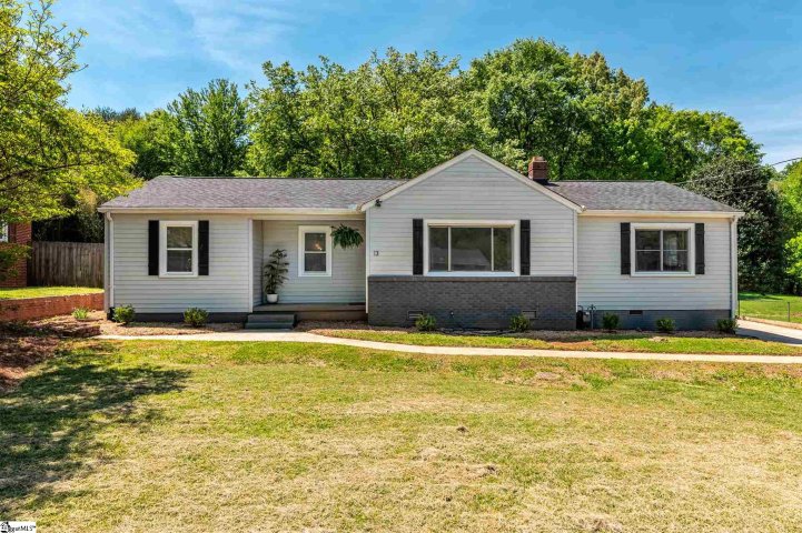 13 Ruby Drive sold home in Highview Acres, Greenville, SC
