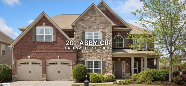 201 Abby Circle sold home in Tanner Estates, Greenville, SC