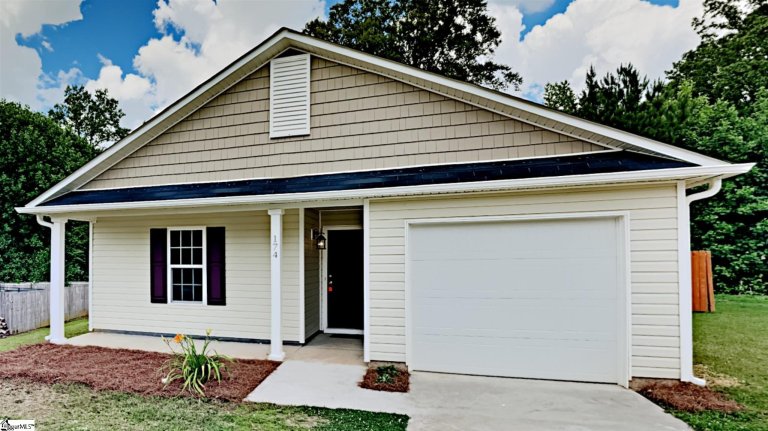 174 Old Timber Road sold home in Timberwood Acre, Woodruff, SC