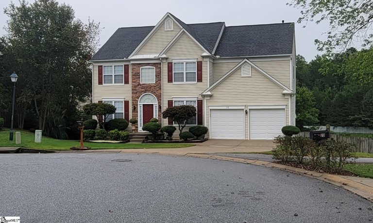 22 Breckenridge Court sold home in Avalon Reserve, Greenville, SC
