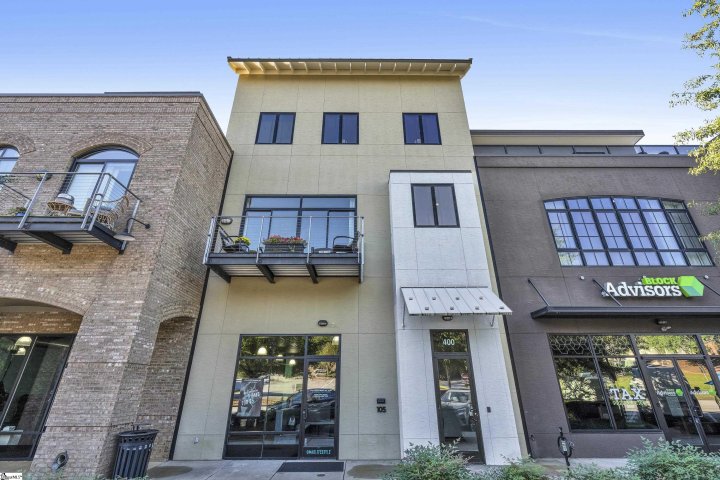 400 E Mcbee Avenue unit 4205 sold home in Cityhomes At McBee Station, Greenville, SC