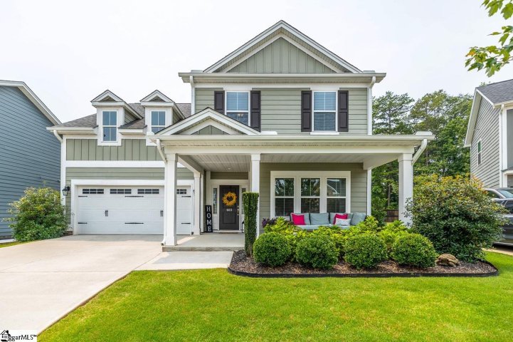 603 Creekside Bluff Court sold home in Woodland Chase, Simpsonville, SC
