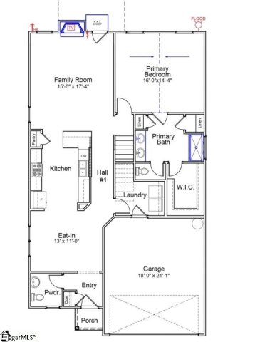 341 Carramore Drive lot 10 sold home in Carramore, Inman, SC