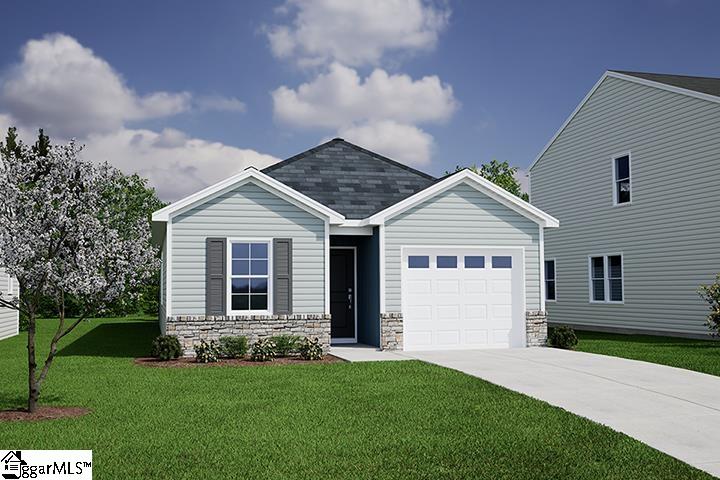 1436 Donhill Drive Lot 66 sold home in Donahue Hill, Greer, SC
