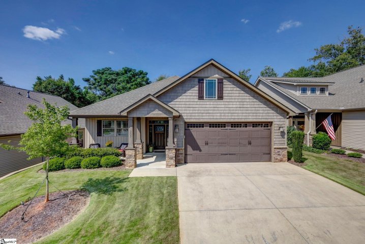 303 Ashler Drive sold home in Greystone Cottages, Greer, SC