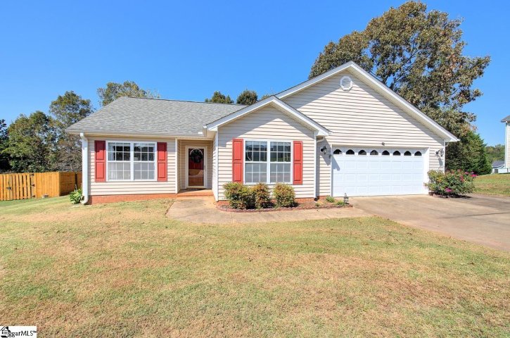 7 Clematis Drive sold home in Wildflower Meadows, Taylors, SC