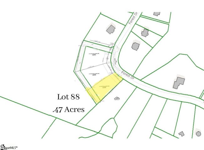 088 Forest Drive lot 88 sold home in Look Up Forest, Travelers Rest, SC