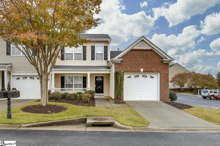 100 Pine Walk Drive sold home in The Townes At Pine Grove, Greenville, SC