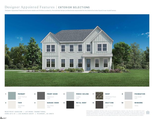 210 Dumain Court sold home in Westpoint Gardens, Piedmont, SC