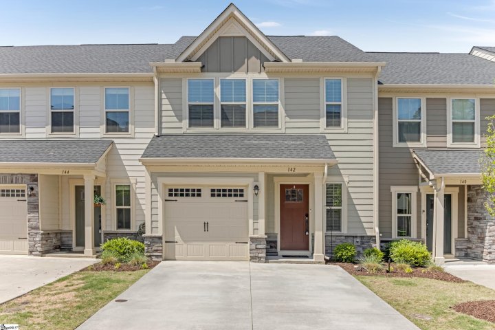 142 Eagle Wood Drive sold home in Market Point Townes, Greenville, SC