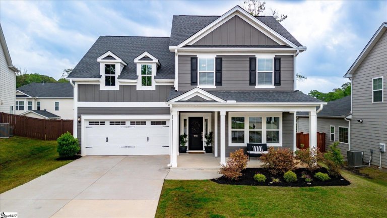 602 Creekside Bluff Court sold home in Woodland Chase, Simpsonville, SC