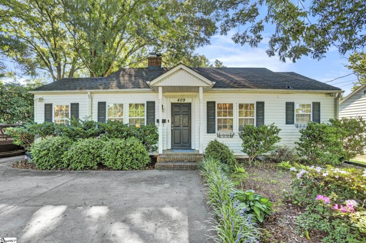 409 Parkins Mill Road sold home in Parkins Mill Area, Greenville, SC