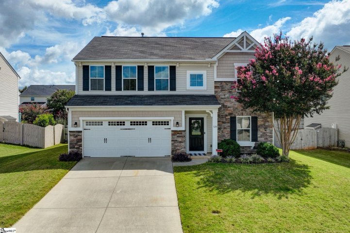 59 Young Harris Drive sold home in Twin Creeks, Simpsonville, SC