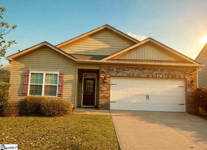 408 All Seasons Drive sold home in Clairmont Estates, Boiling Springs, SC