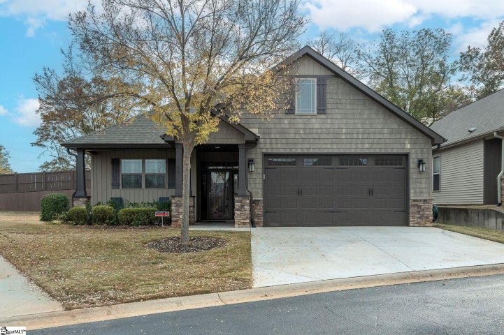541 Ashler Drive sold home in Greystone Cottages, Greer, SC