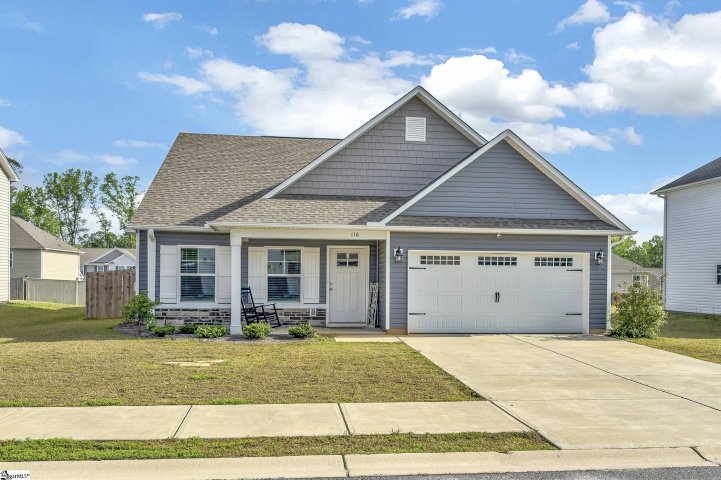 116 Bruinen Drive active home in Winterbrook, Fountain Inn, SC
