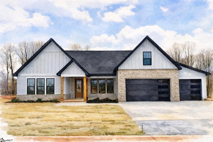 4142 Hollybank Drive Lot 24 pending home in McAbee Farms, Spartanburg, SC