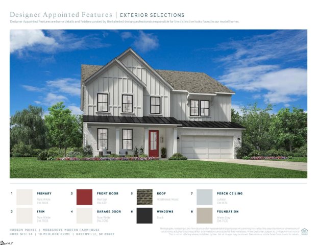 10 Medlock Drive pending home in Hudson Pointe, Greenville, SC