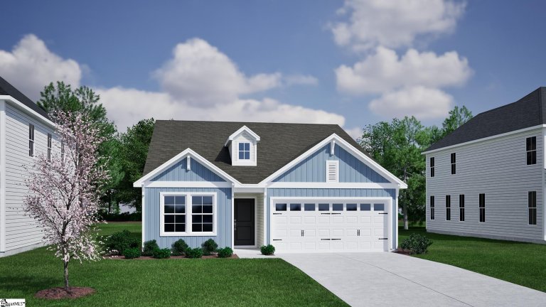 7034 New Horizons Lane Lot 92 active home in Landmark Commons, Boiling Springs, SC