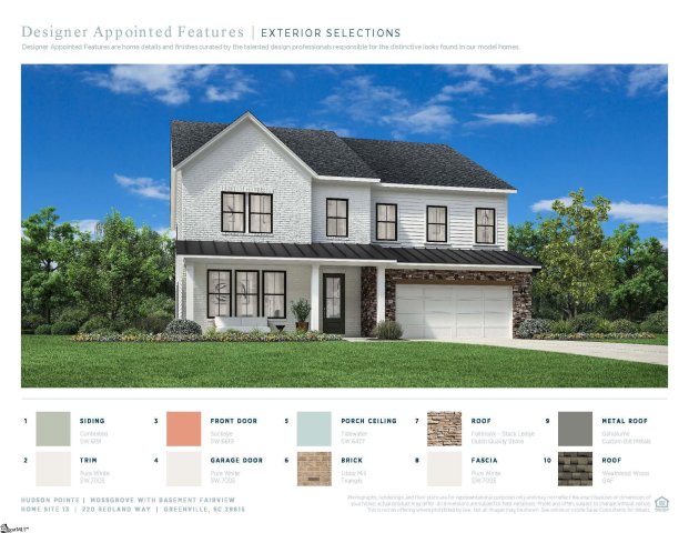 Homes in Hudson Pointe, Greenville