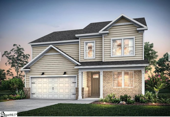 1320 Capefox Drive Lot 182 active home in Fox Hollow, Spartanburg, SC
