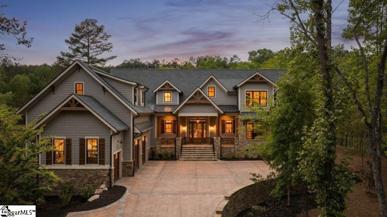 A home in The Cliffs At Keowee Springs, Six Mile