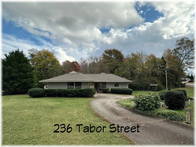 236 Tabor Street sold home in Peaceful Valley, Central, SC
