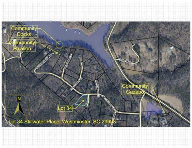 Lot 34 Stillwater Place sold home in Westlake, Westminster, SC