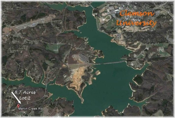 8.7 Acres Martin Creek Road Lot # 2 Heritage Oaks sold home in Heritage Oaks, Seneca, SC