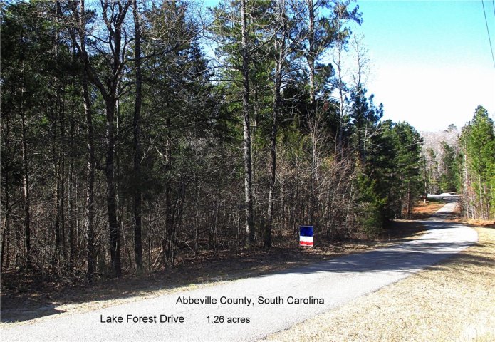 Lot 58 Lake Forest Drive sold home in Calhoun Forest, Abbeville, SC
