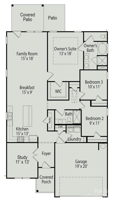 Property image 2 at 6043 Gala Lane, Charlotte, NC 28215