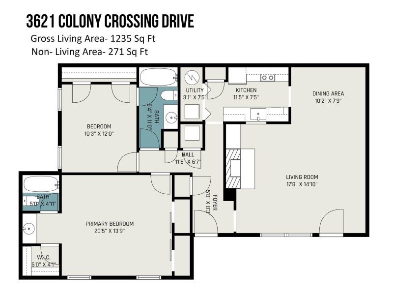 Property image 2 at 3621 Colony Crossing Drive, Charlotte, NC 28226