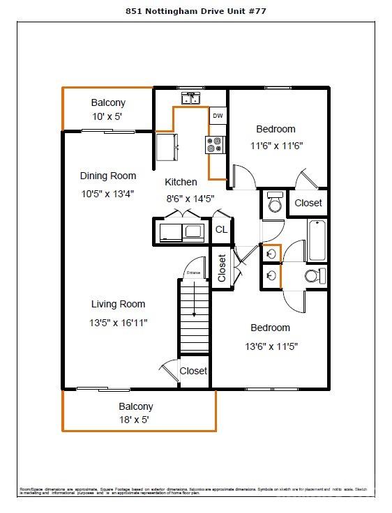 Property image 4 at 851 Nottingham Drive, Gastonia, NC 28054