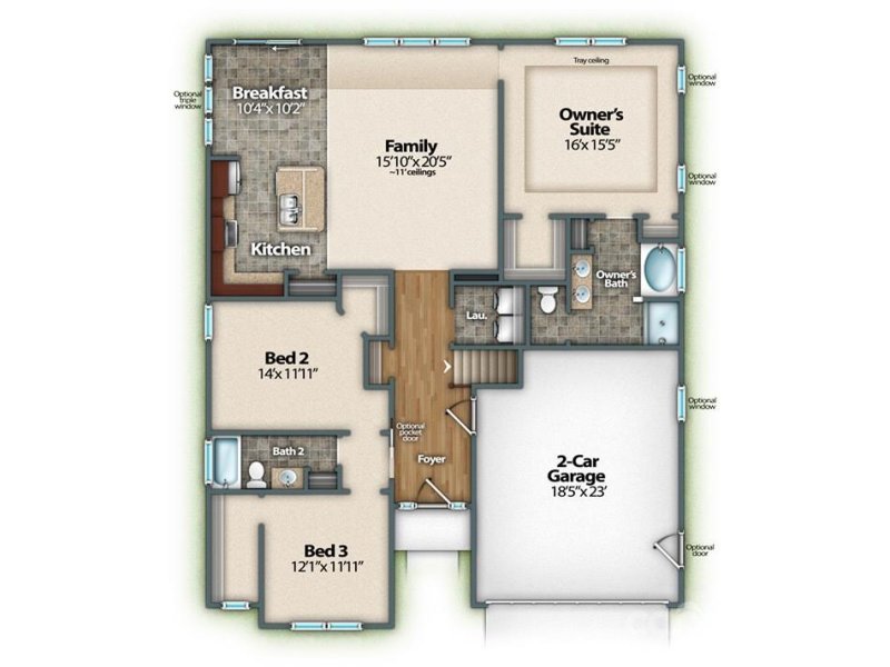Property image 3 at 590 Birch Hawk Drive, Rock Hill, SC 29732
