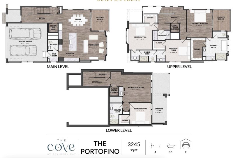 Property image 3 at 1210 Portofino Place, Davidson, NC 28036