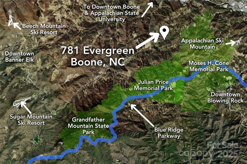 Property image 3 of 781 Evergreen None in Hound Ears, Boone, NC 28607