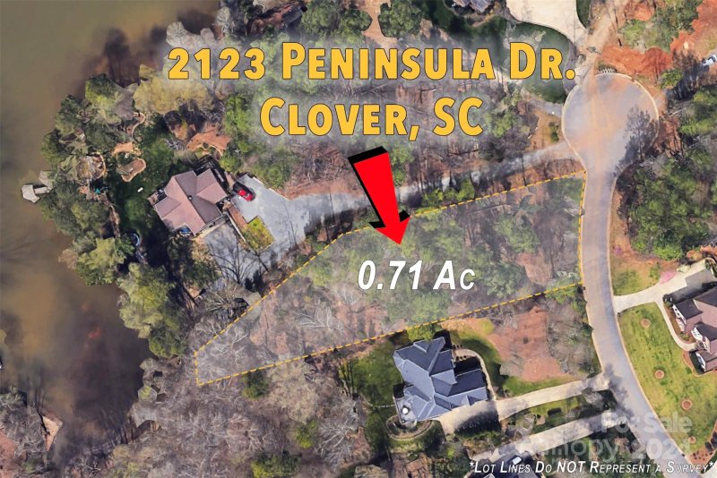 Property image 2 at 2123 Peninsula Drive, Clover, SC 29710