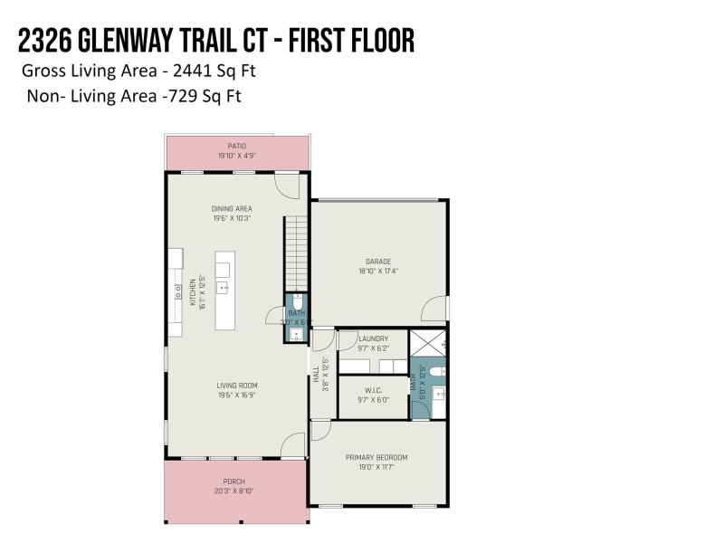 Property image 2 at 2326 Glenway Trail Court, Pineville, NC 28134