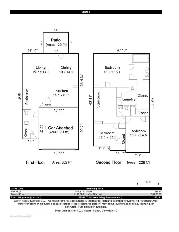 Property image 2 at 8229 Houser Street, Cornelius, NC 28031
