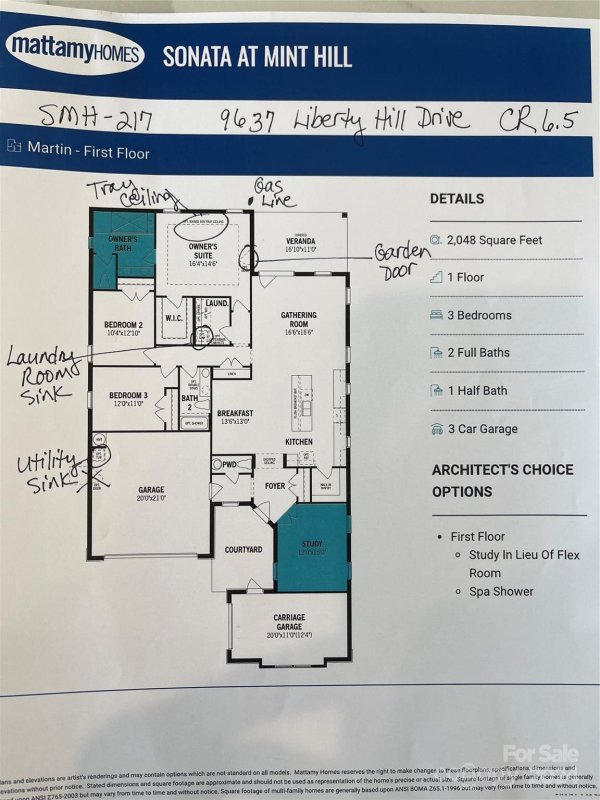 Property image 3 at 9637 Liberty Hill Drive, Mint Hill, NC 28227