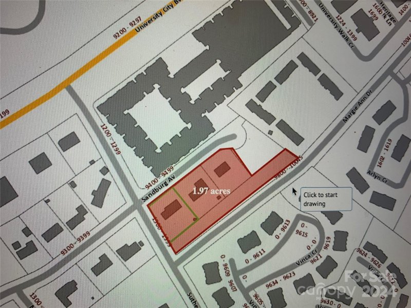 Property image 4 of 9408 Sandburg Avenue in College Downs, Charlotte, NC 28213