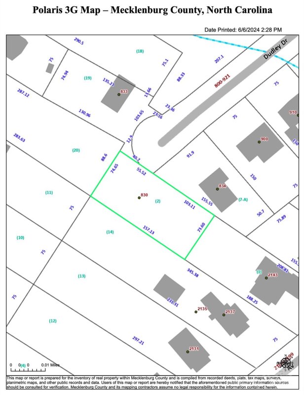 Property image 2 at 830 Dudley Drive, Charlotte, NC 28205